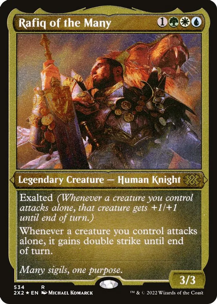 Rafiq of the Many (Foil Etched)