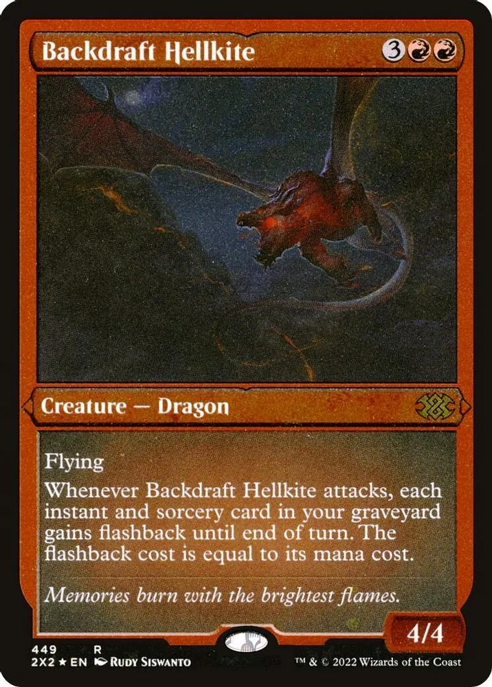 Backdraft Hellkite (Foil Etched)