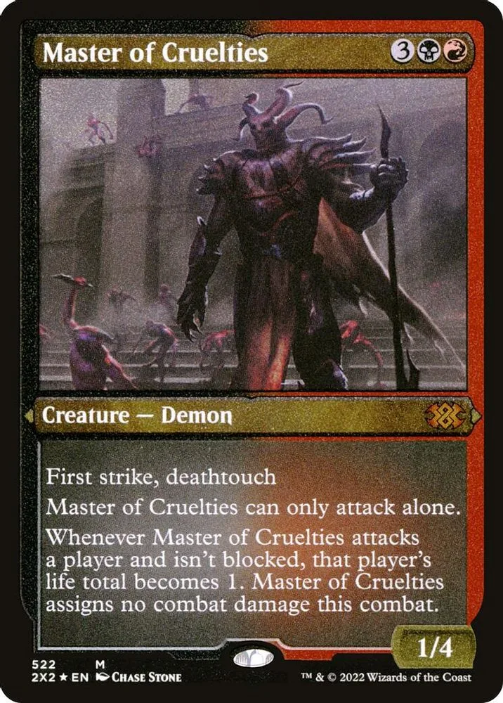 Master of Cruelties (Foil Etched)