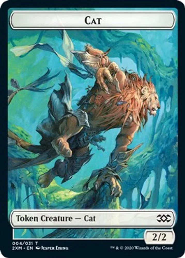 Cat // Germ Double-Sided Token