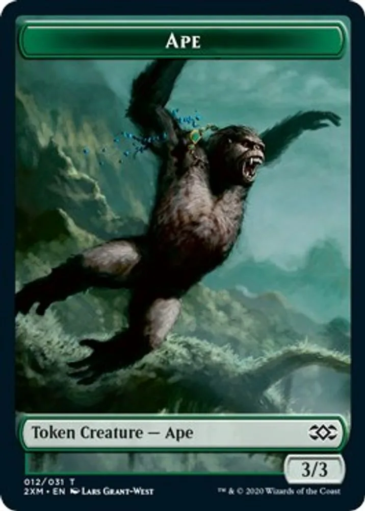 Ape // Elemental Double-sided Token