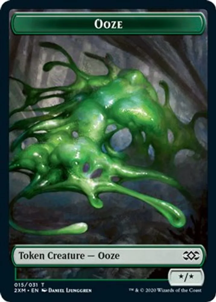 Ooze // Wurm (030) Double-Sided Token