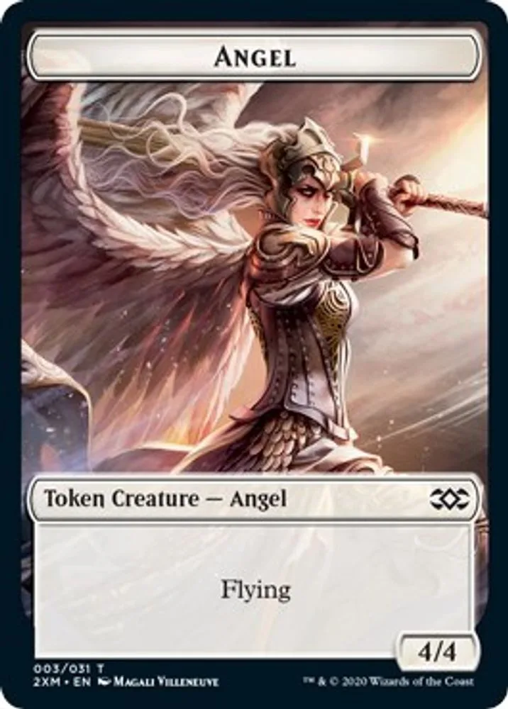 Angel // Treasure Double-Sided Token