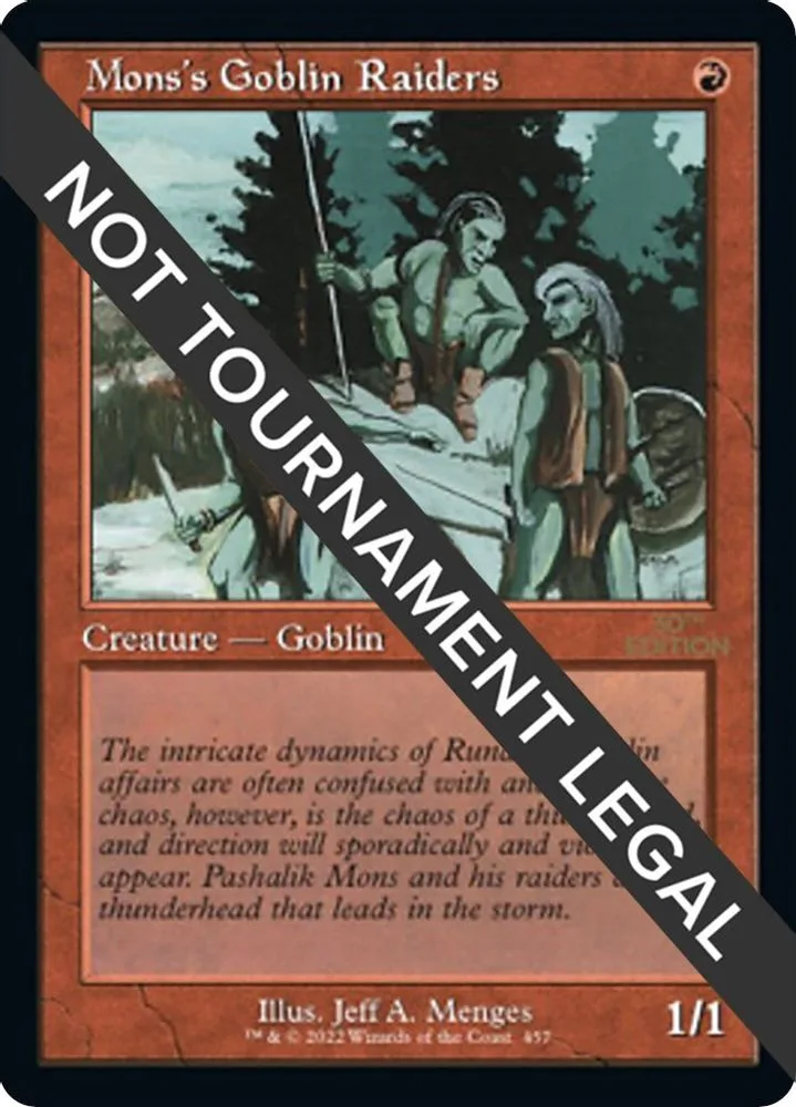 Mons's Goblin Raiders (Retro Frame)