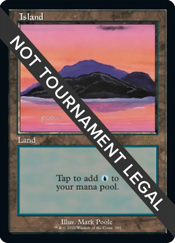 Island (Retro Frame)