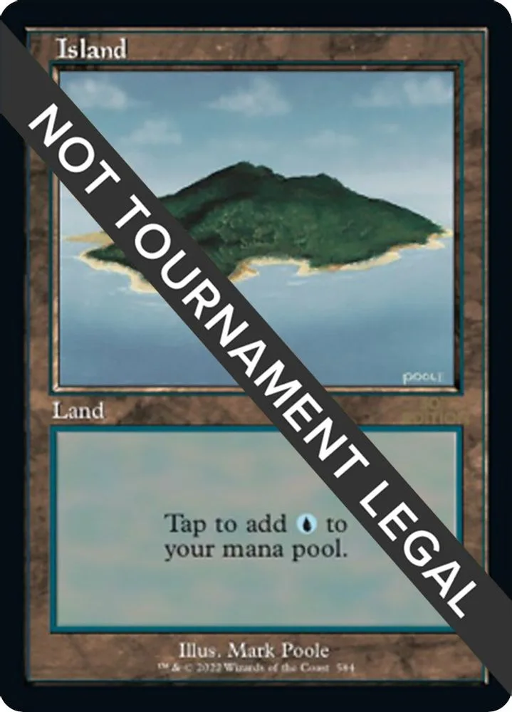 Island (Retro Frame)