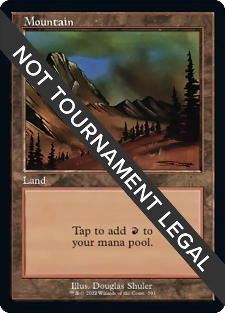 Mountain (Retro Frame)