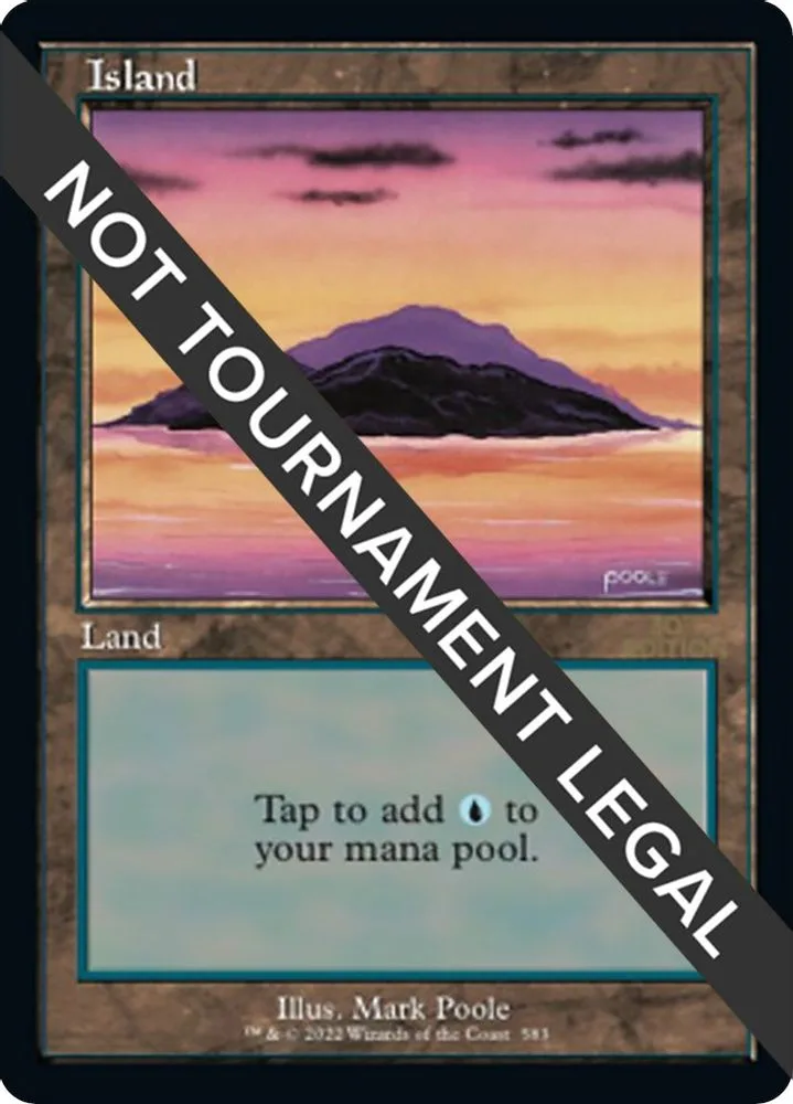 Island (Retro Frame)