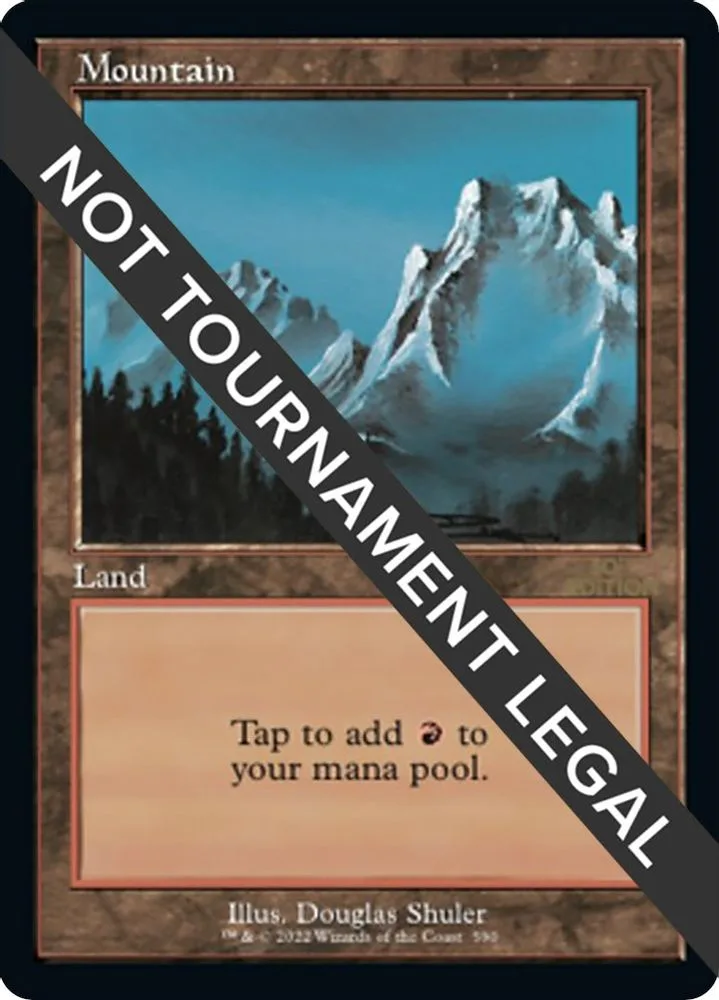 Mountain (Retro Frame)