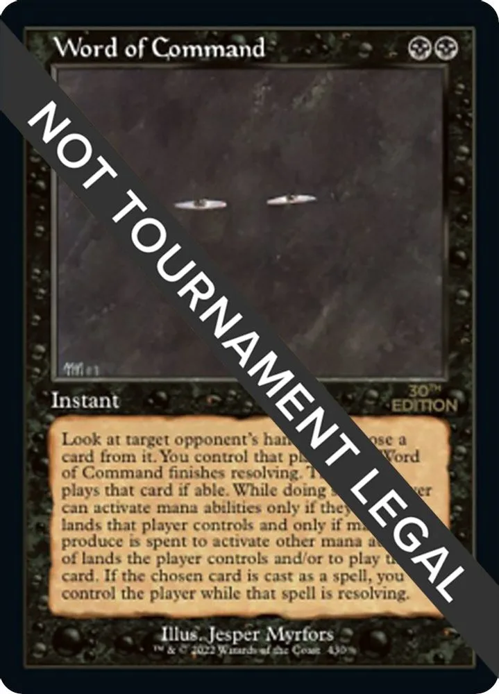 Word of Command (Retro Frame)