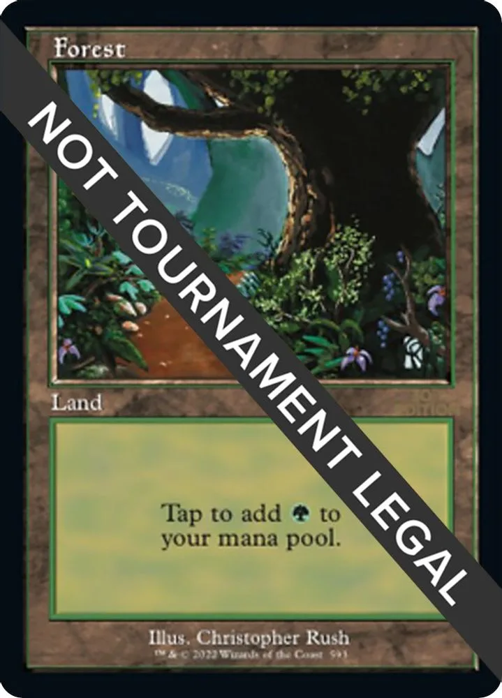 Forest (Retro Frame)