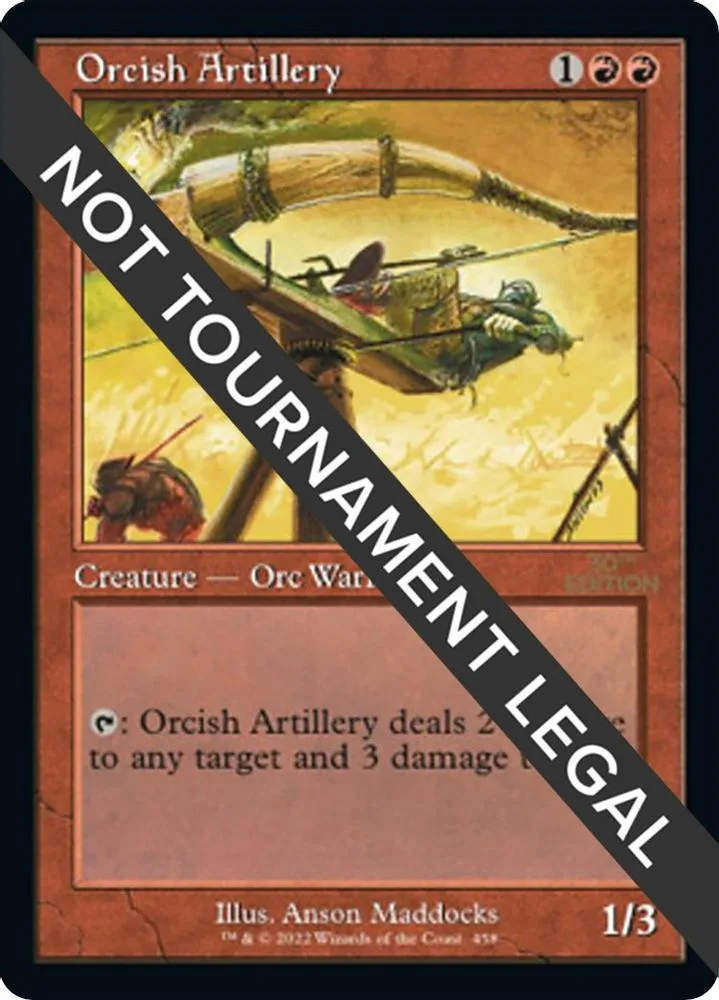 Orcish Artillery (Retro Frame)