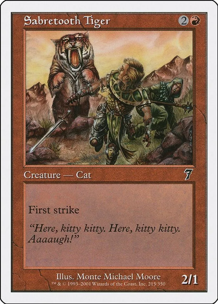 Sabretooth Tiger