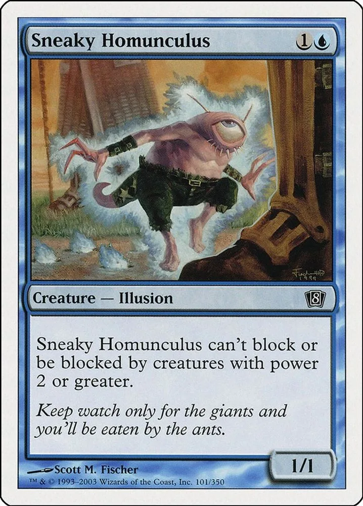 Sneaky Homunculus