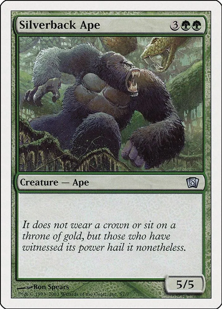 Silverback Ape