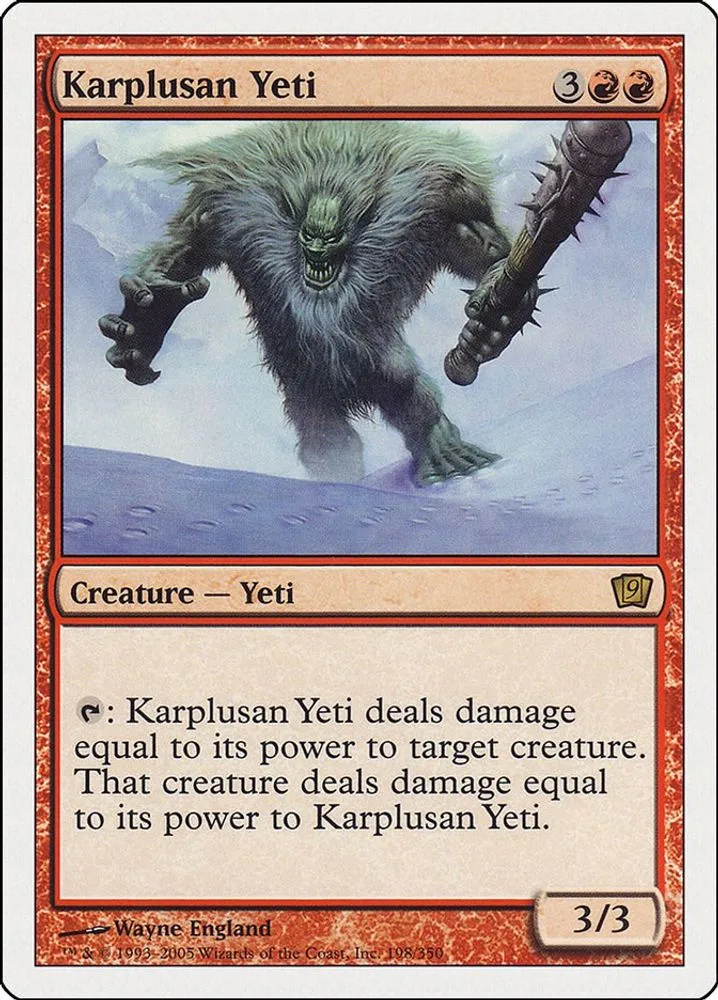 Karplusan Yeti