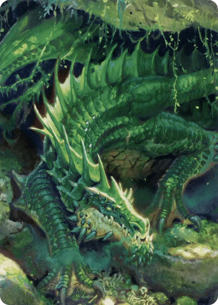 Lurking Green Dragon