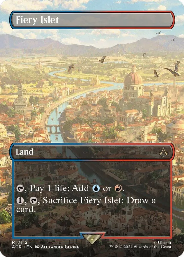Fiery Islet (Borderless)