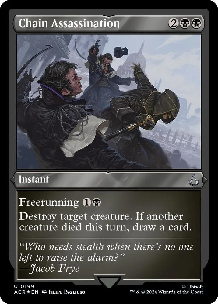Chain Assassination (Foil Etched)
