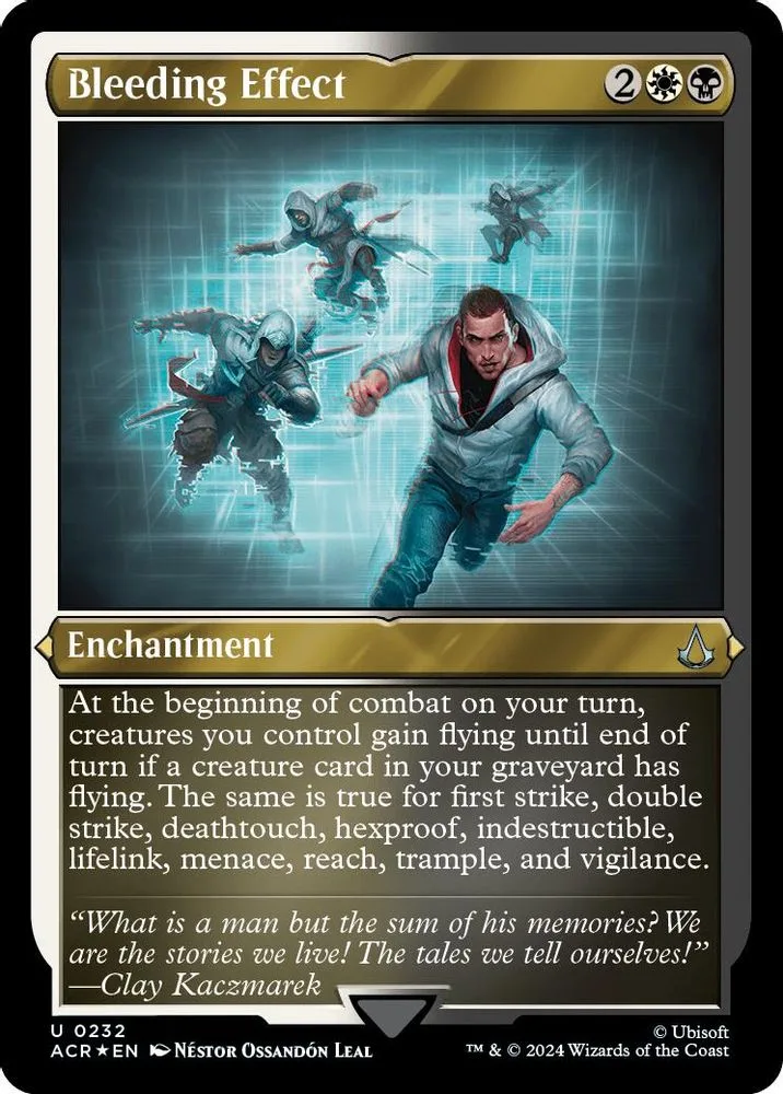 Bleeding Effect (Foil Etched)