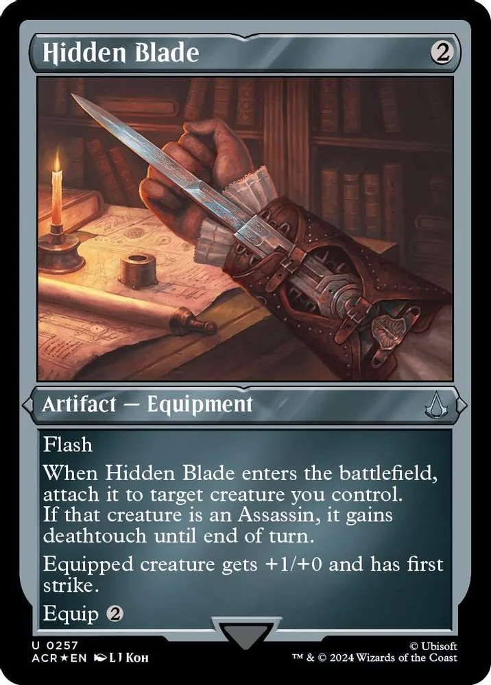 Hidden Blade (Foil Etched)