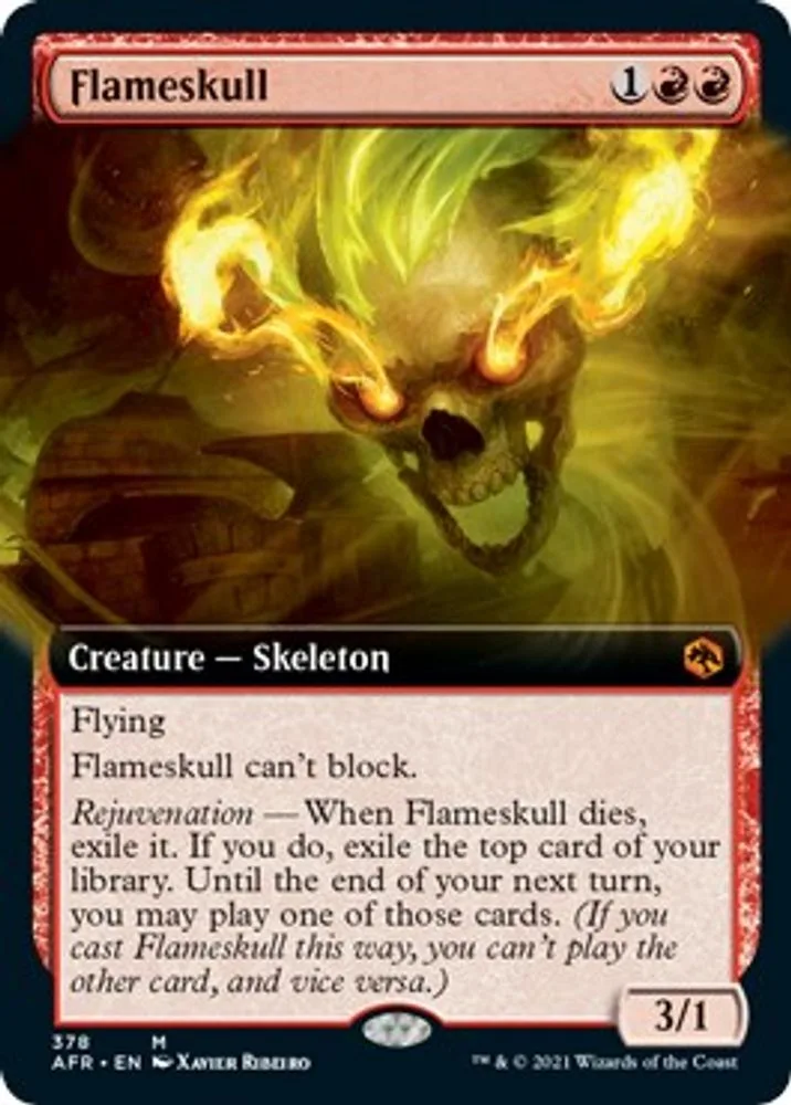 Flameskull (Extended Art)