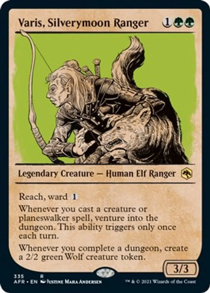Varis, Silverymoon Ranger (Showcase)
