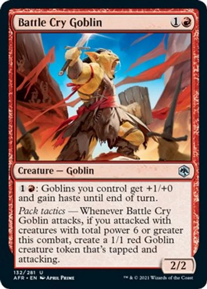 Battle Cry Goblin