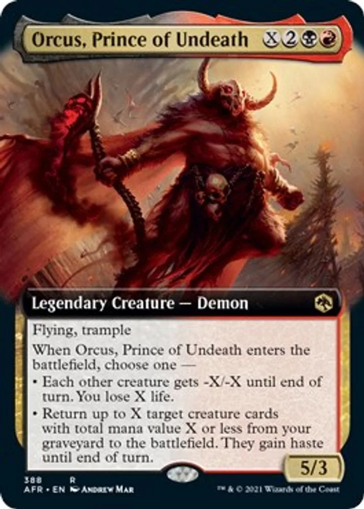 Orcus, Prince of Undeath (Extended Art)
