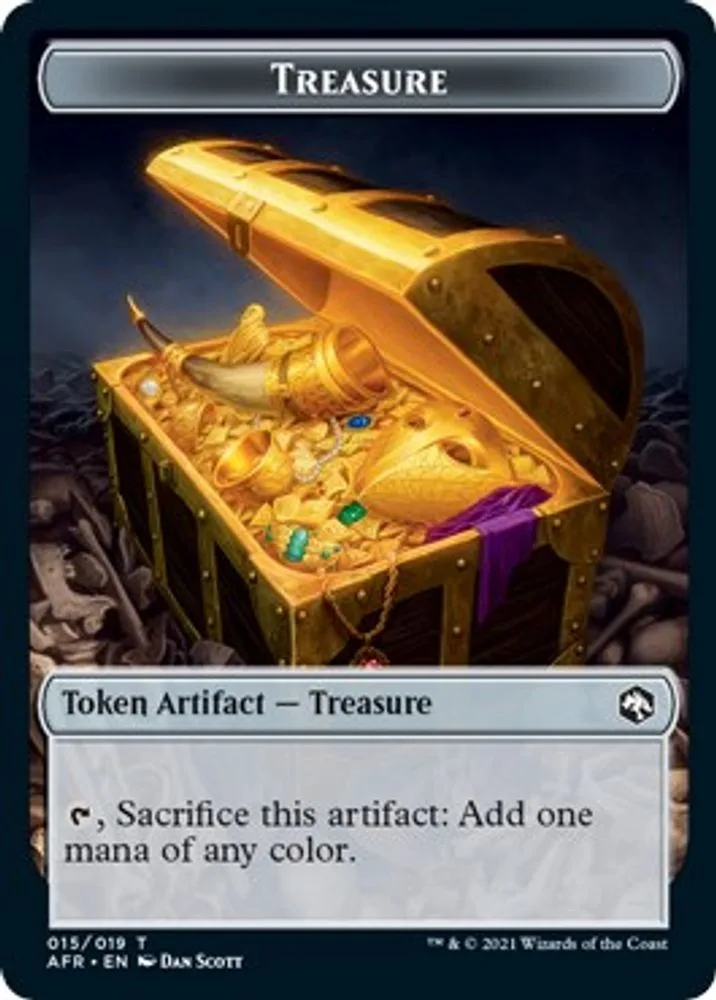 Treasure // Boo Double-Sided Token