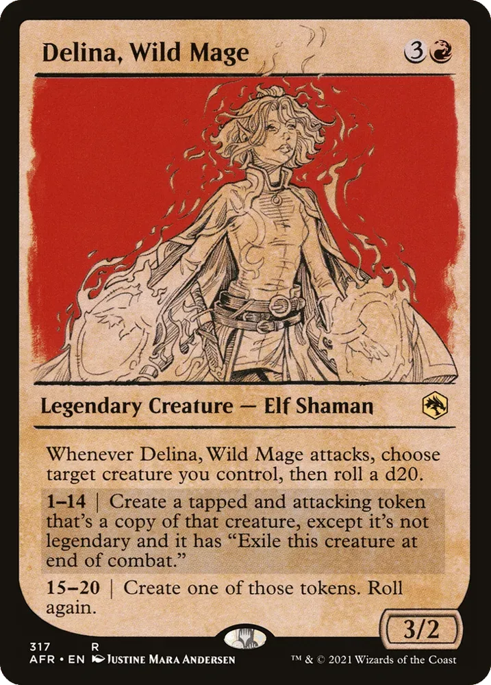 Delina, Wild Mage