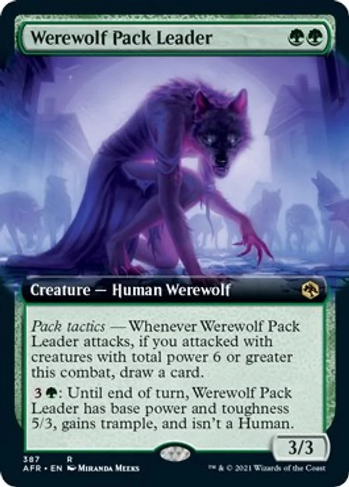 Werewolf Pack Leader (Extended Art)
