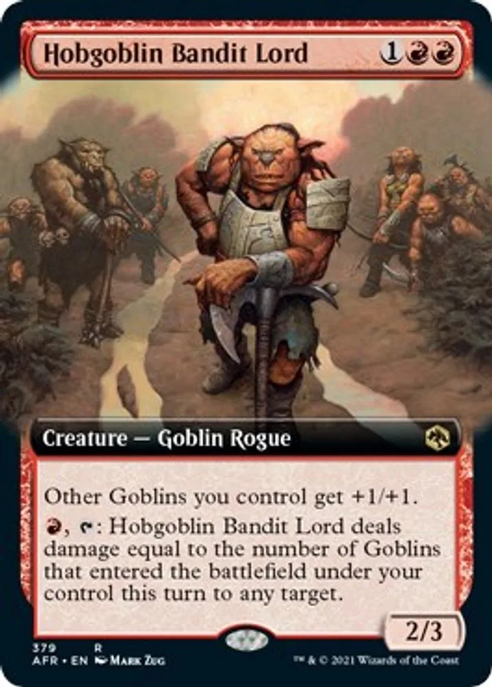 Hobgoblin Bandit Lord (Extended Art)