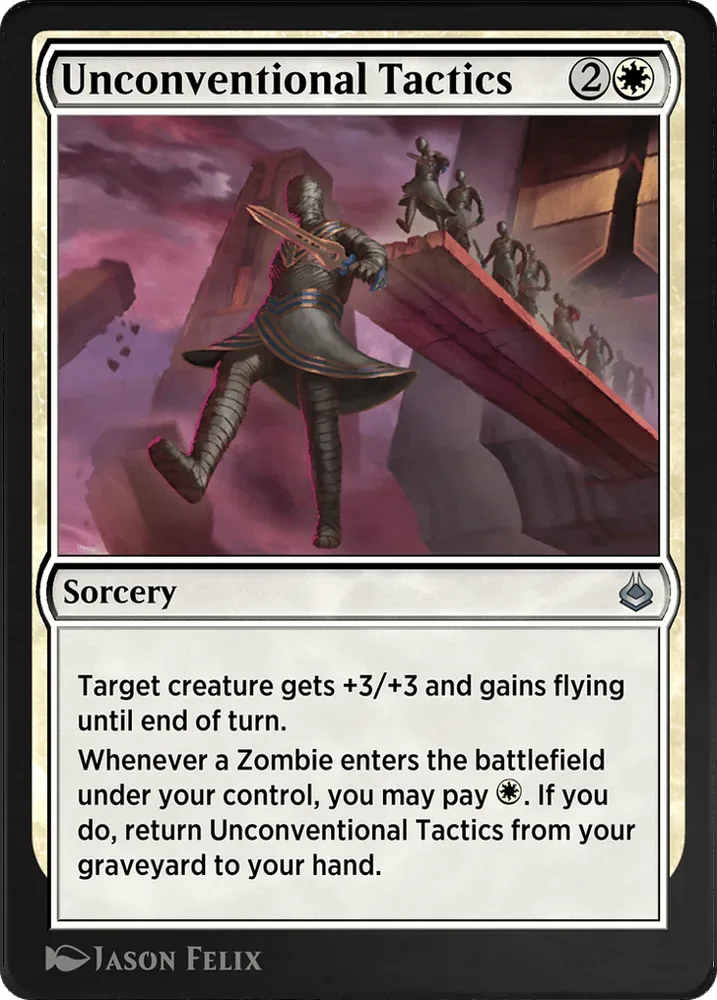 Unconventional Tactics