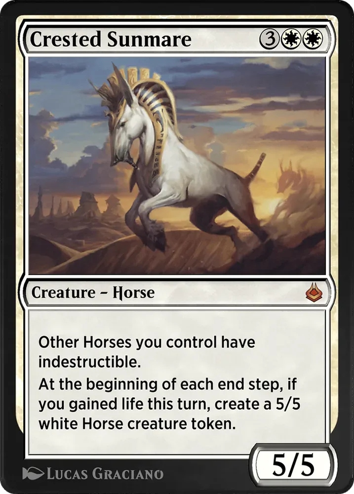 Crested Sunmare
