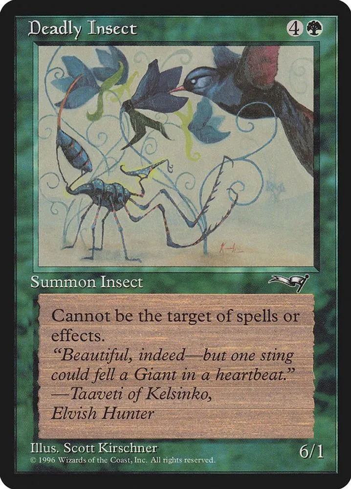 Deadly Insect (Bird)