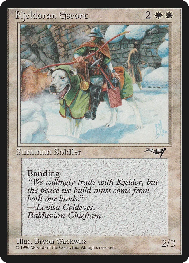 Kjeldoran Escort
