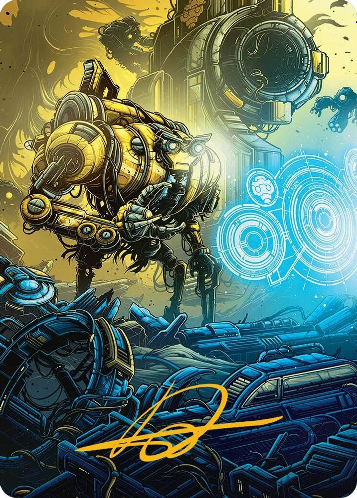 Mendicant Core, Guidelight Art Card (1/54 · Gold-Stamped Signature)