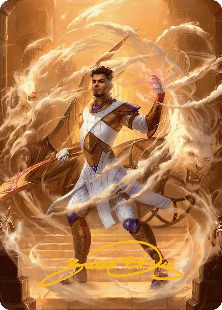 Basri, Tomorrow's Champion Art Card (Gold-Stamped Signature)