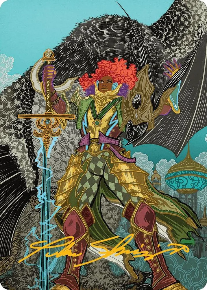 Caradora, Heart of Alacria Art Card (3/54 · Gold-Stamped Signature)