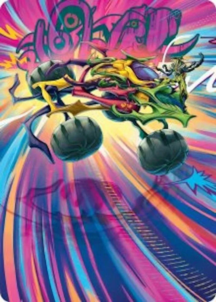 Thunderous Velocipede Art Card
