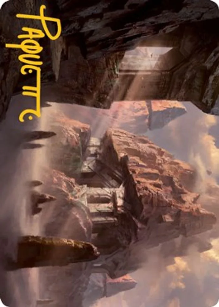 Mountain (62/81) Art Card (Gold-Stamped Signature)