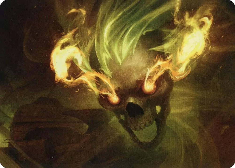 Flameskull Art Card