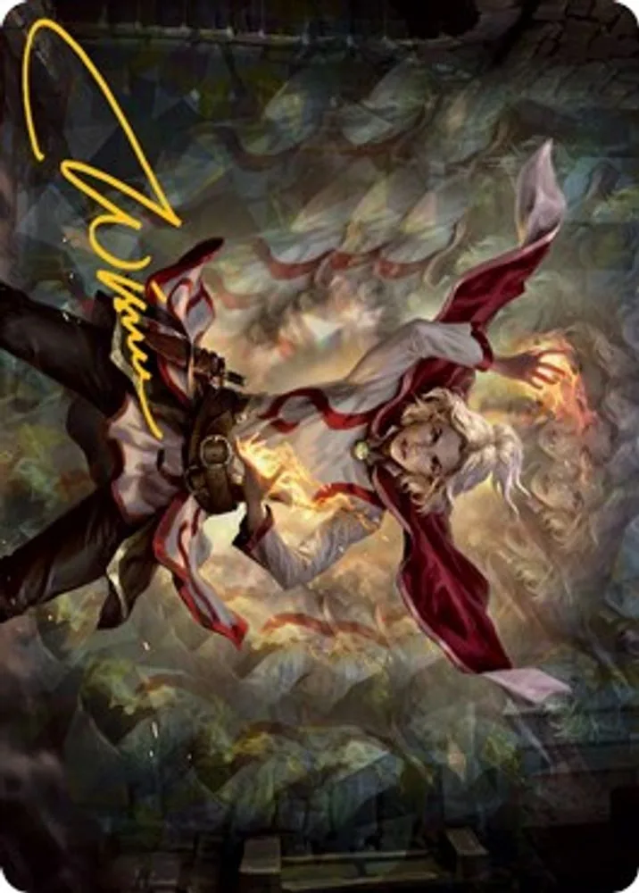 Delina, Wild Mage Art Card (Gold-Stamped Signature)