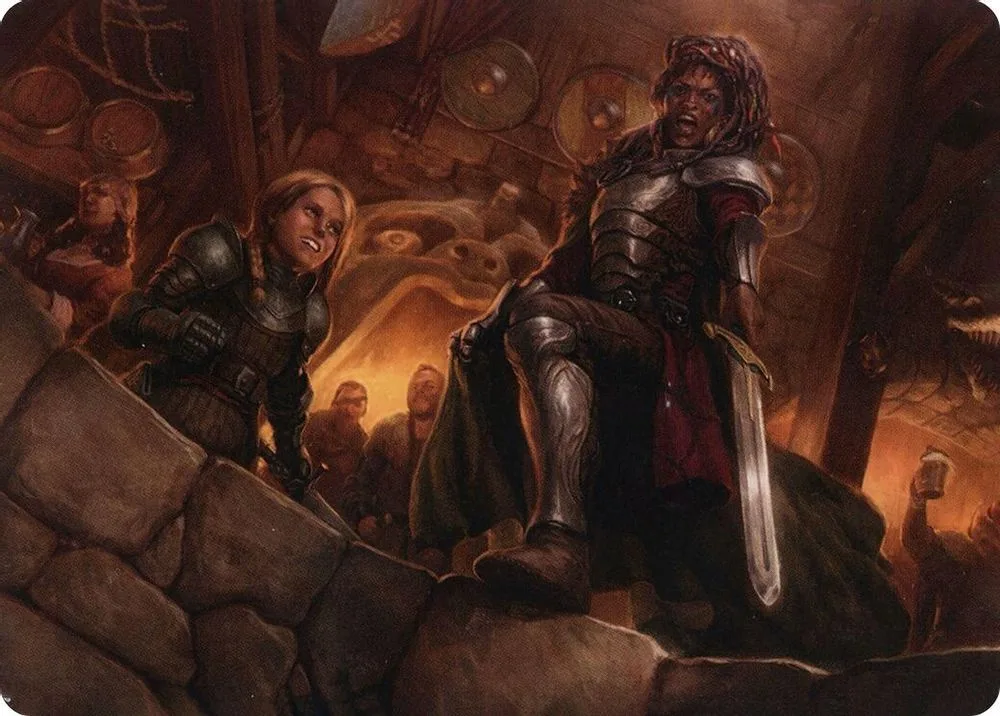 Veteran Dungeoneer Art Card