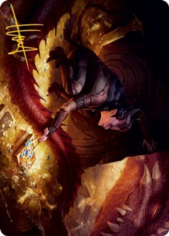 Hoard Robber Art Card (Gold-Stamped Signature)