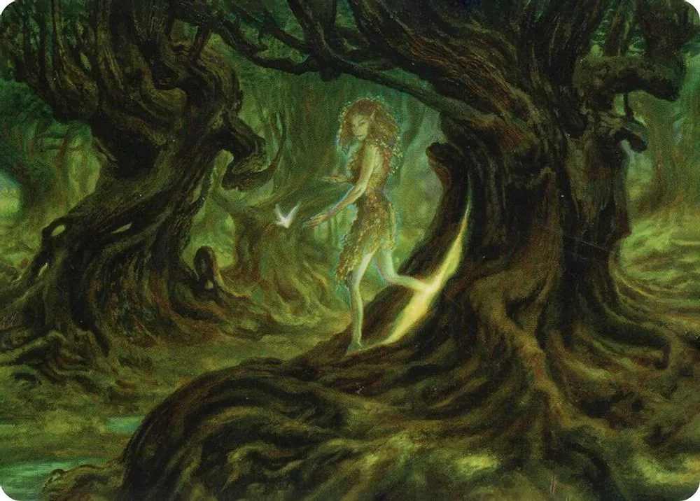 Neverwinter Dryad Art Card