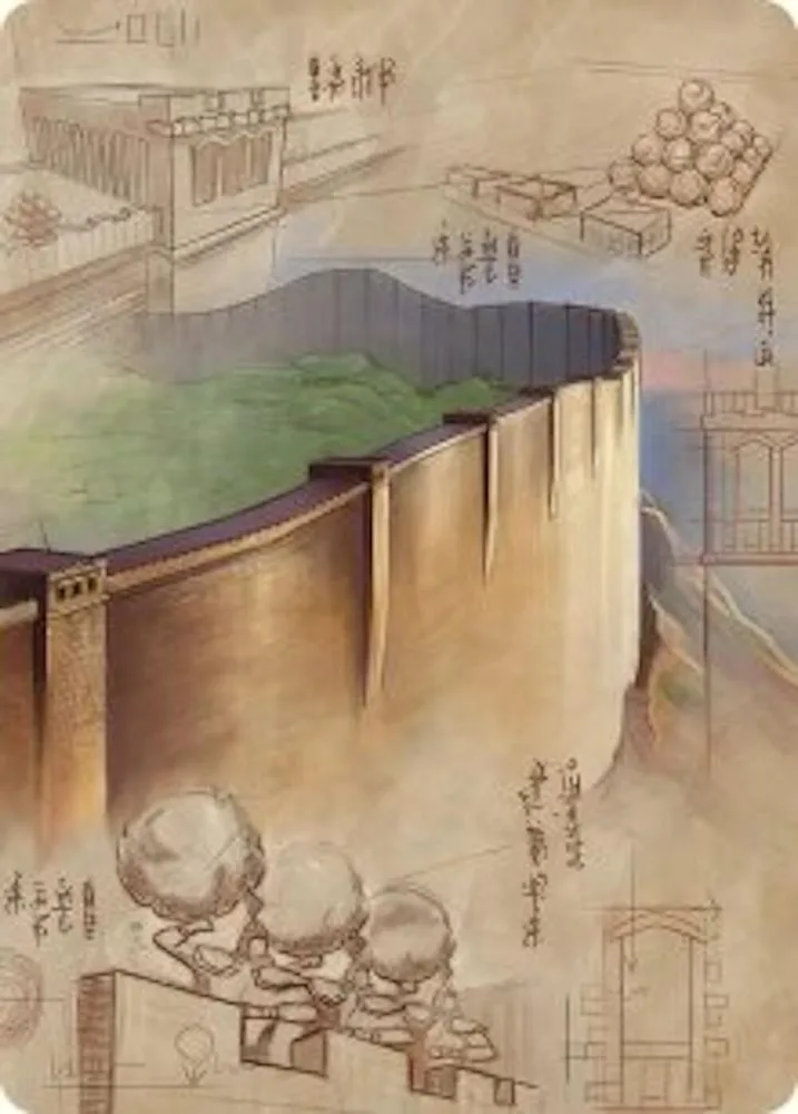 The Walls of Ba Sing Se Art Card
