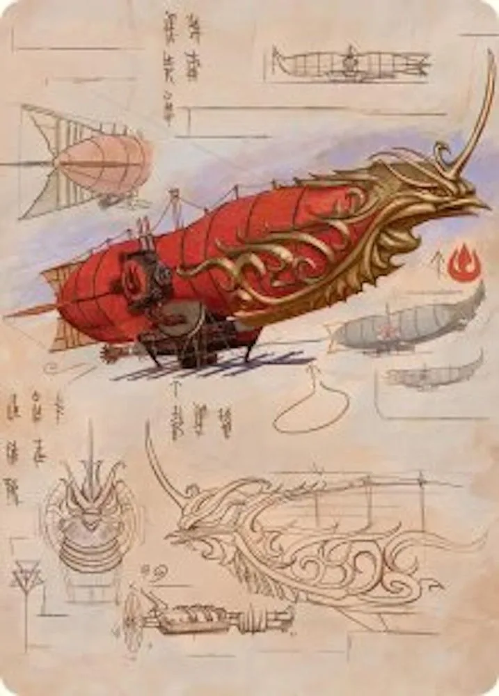 Phoenix Fleet Airship Art Card
