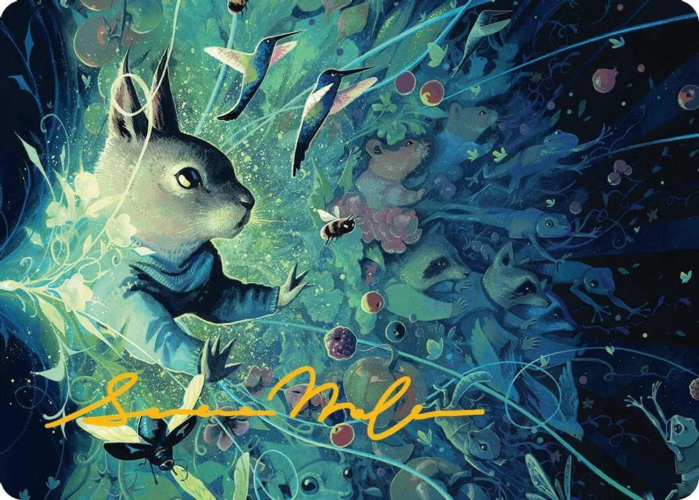For the Common Good Art Card (22/54 · Gold-Stamped Signature)